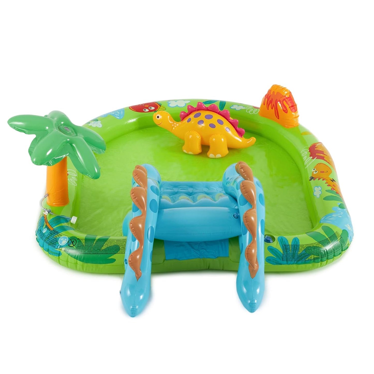 Little Dino Themed Inflatable Swimming Pool