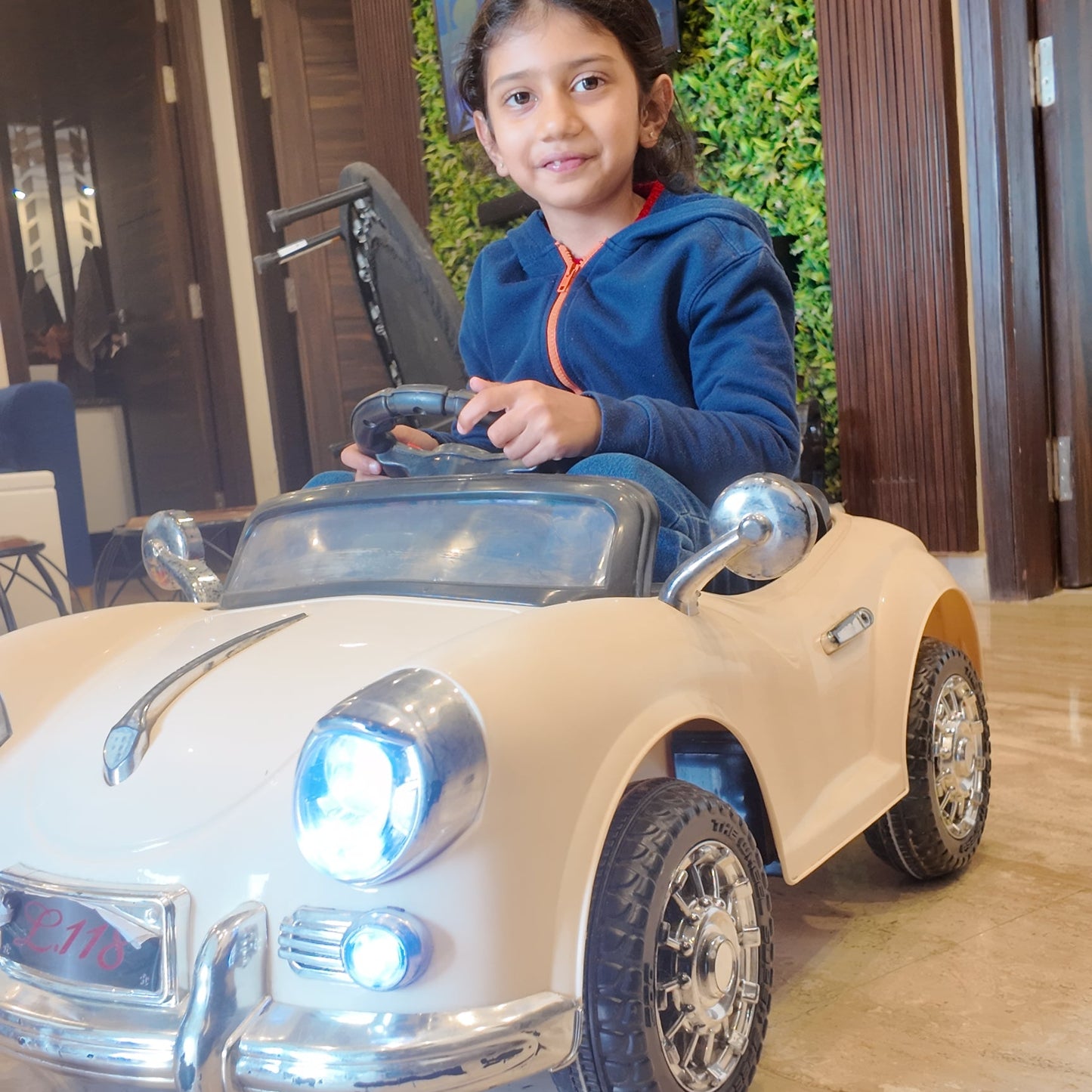 Classic Vintage Battery-Operated Car