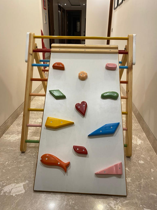 Pikler Triangle With Climber