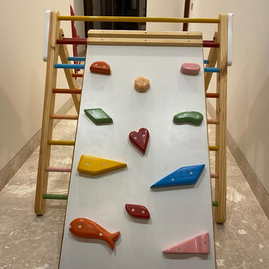 Pikler Triangle With Climber