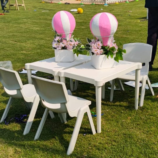 Essential White Party Furniture Set