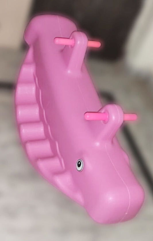 Whale Teeter TotterSee Saw (Pink)