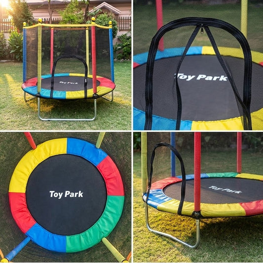 Trampoline with Safety Enclosure net