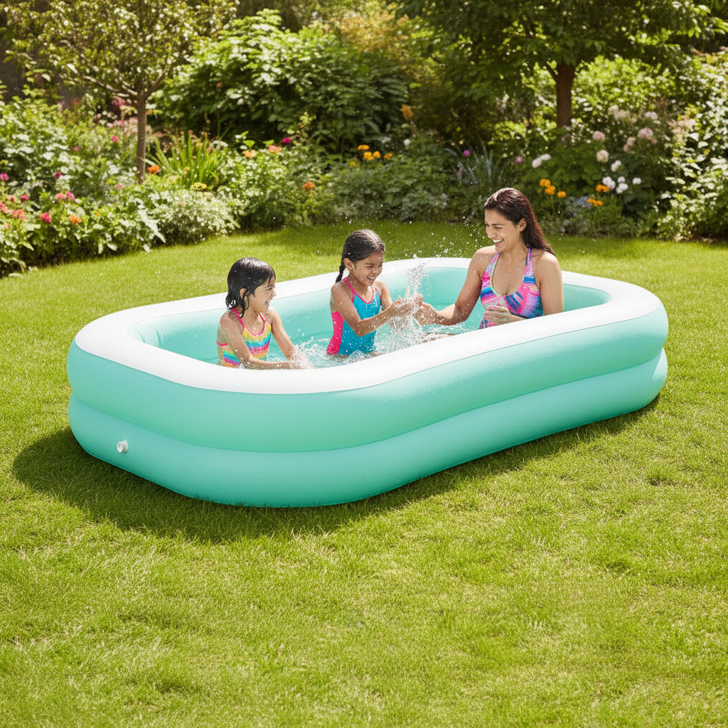 Intex Mandarin Inflatable Swimming Pool ( 7 ft.)