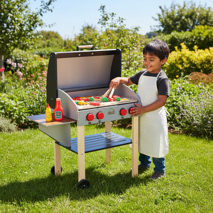 Hape - Wooden Gourmet Grill Kitchen Set