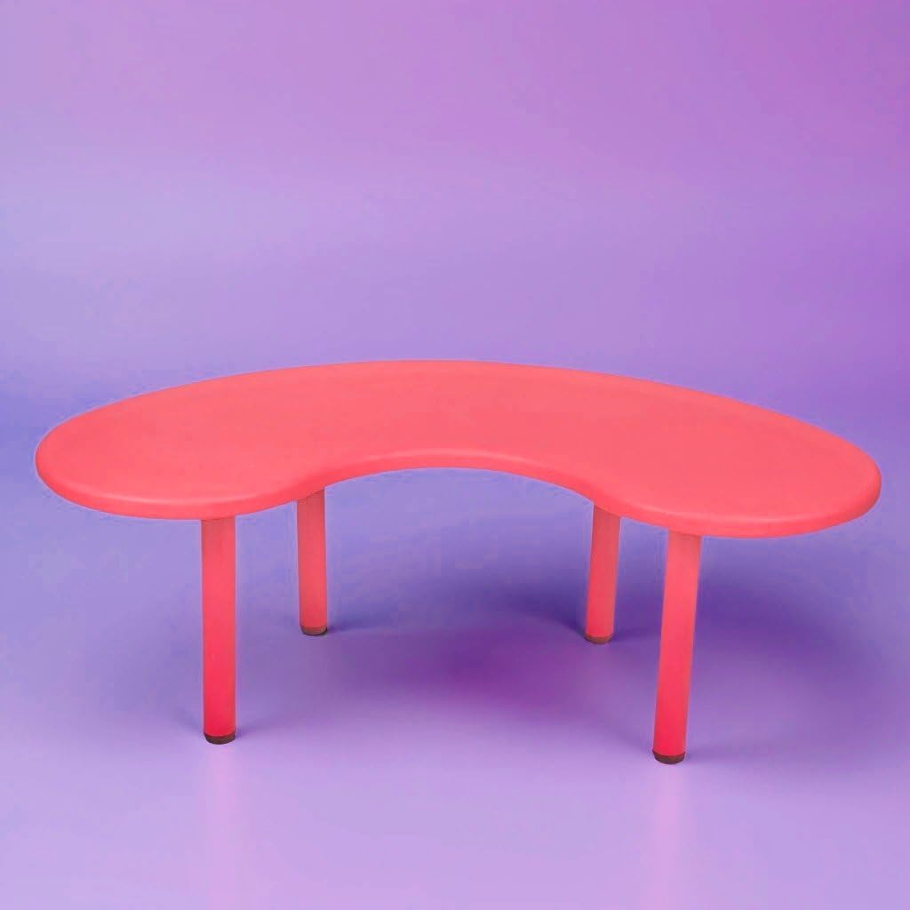 Kids Half-Moon Table – Front Round Shape