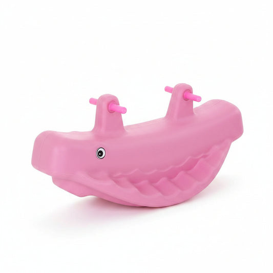Whale Teeter TotterSee Saw (Pink)