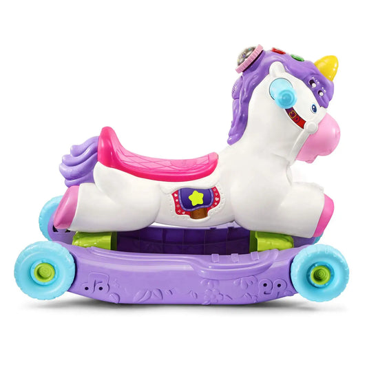 Learning Unicorn, 2-in-1 Rocker to Rider Toy