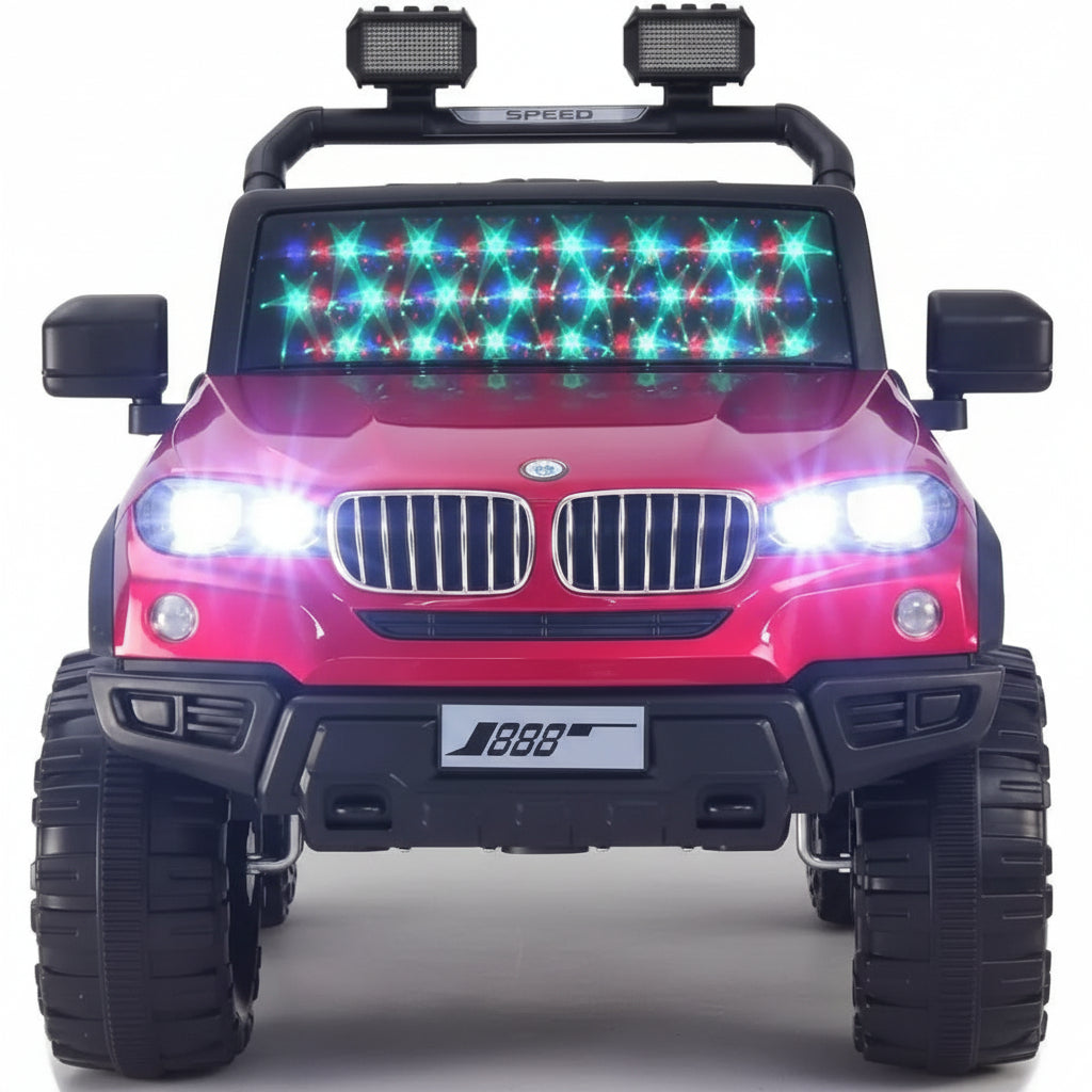 Heavy-Duty Ride-On Jeep