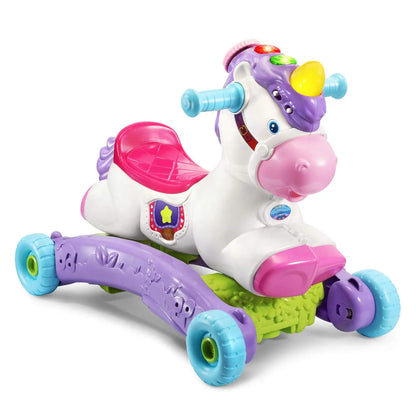 Learning Unicorn, 2-in-1 Rocker to Rider Toy