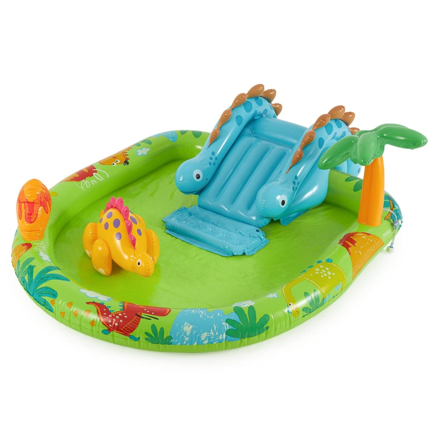 Little Dino Themed Inflatable Swimming Pool