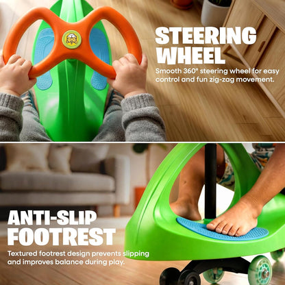 Twist & Turn Swing Car
