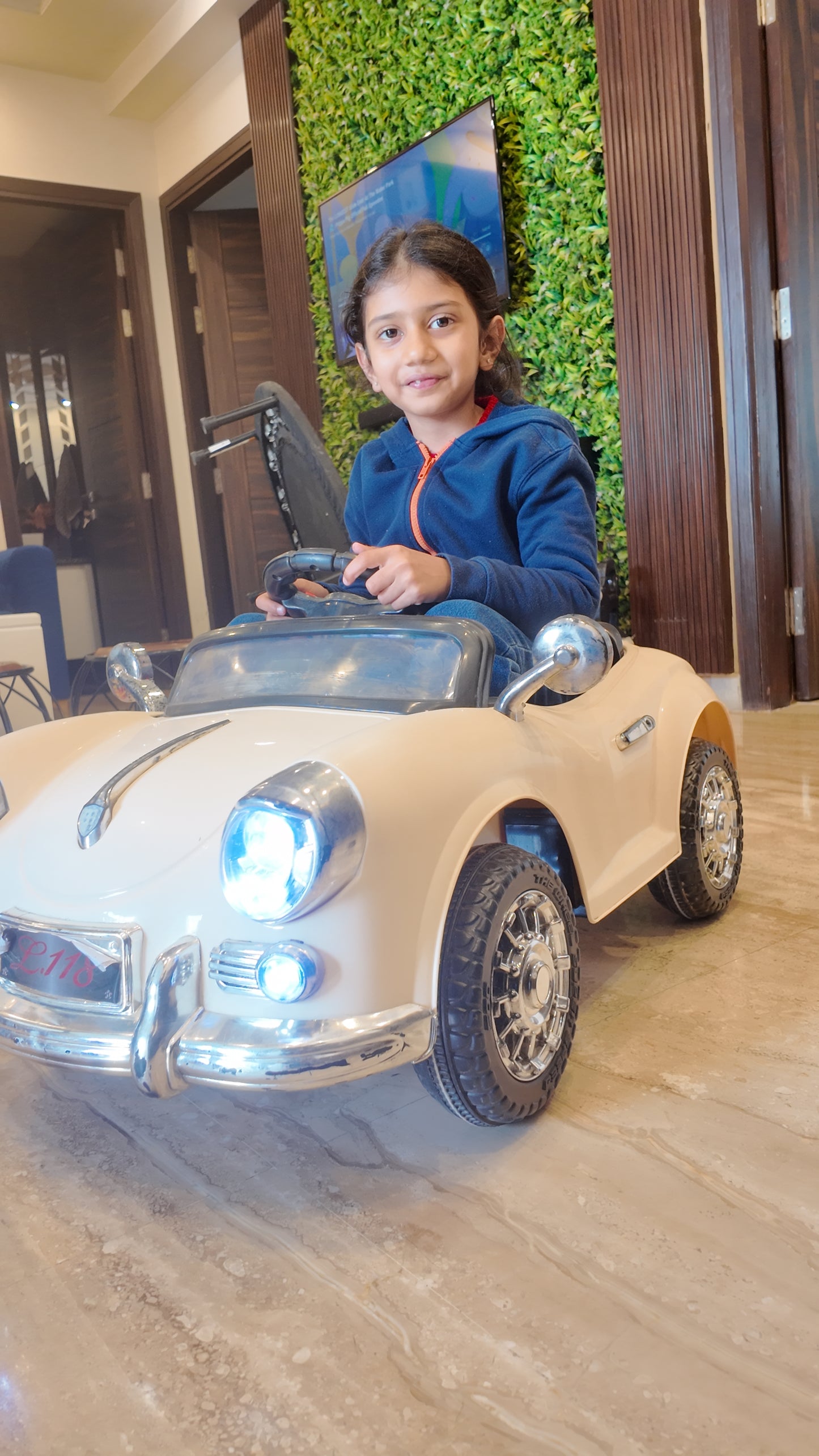 Classic Vintage Battery-Operated Car