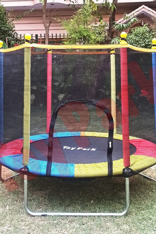 Trampoline with Safety Enclosure net