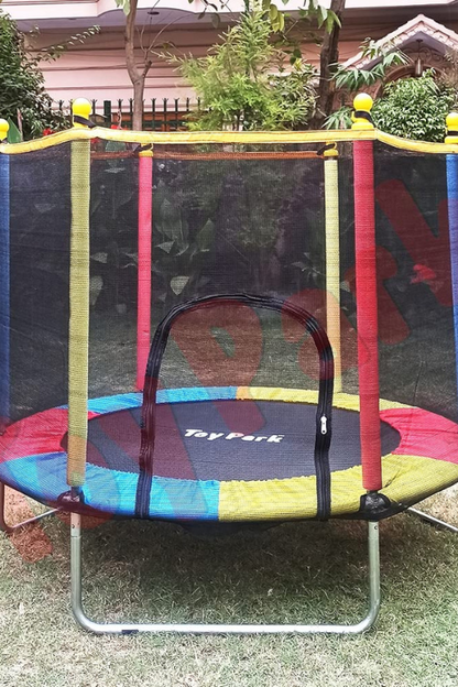 Trampoline with Safety Enclosure net