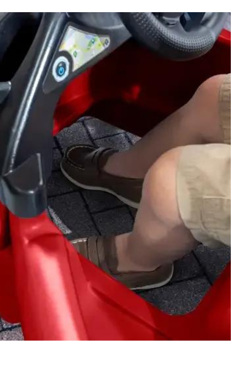 Turbo Coupe Foot to Floor Rideon Car