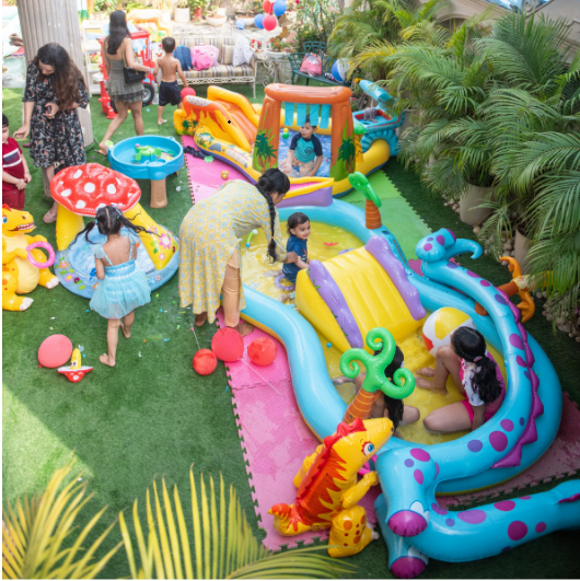 The Mega Splash Pool Party