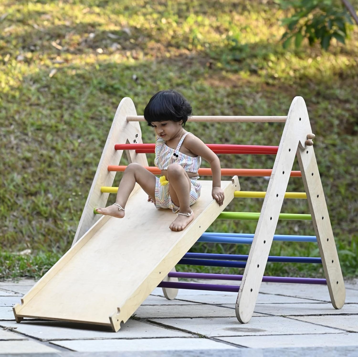 Pikler Triangle With Slider