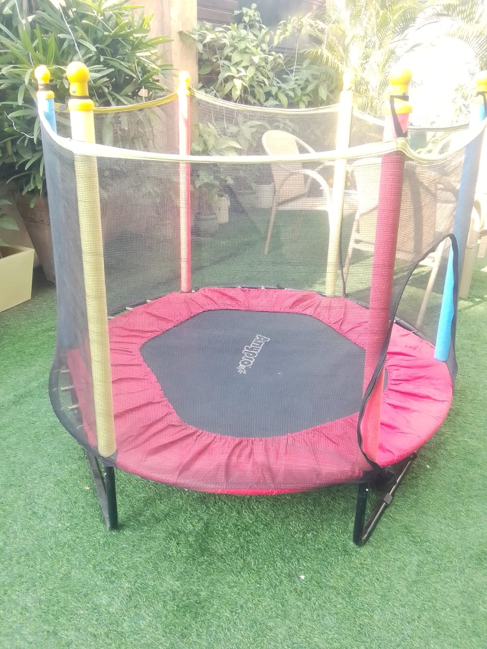 Trampoline with Safety Enclosure net