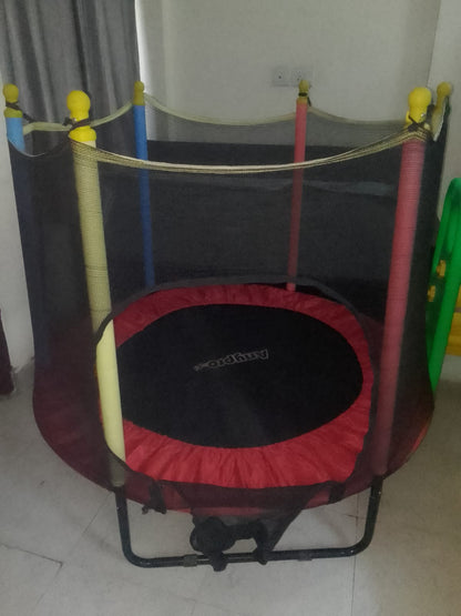 Trampoline with Safety Enclosure net