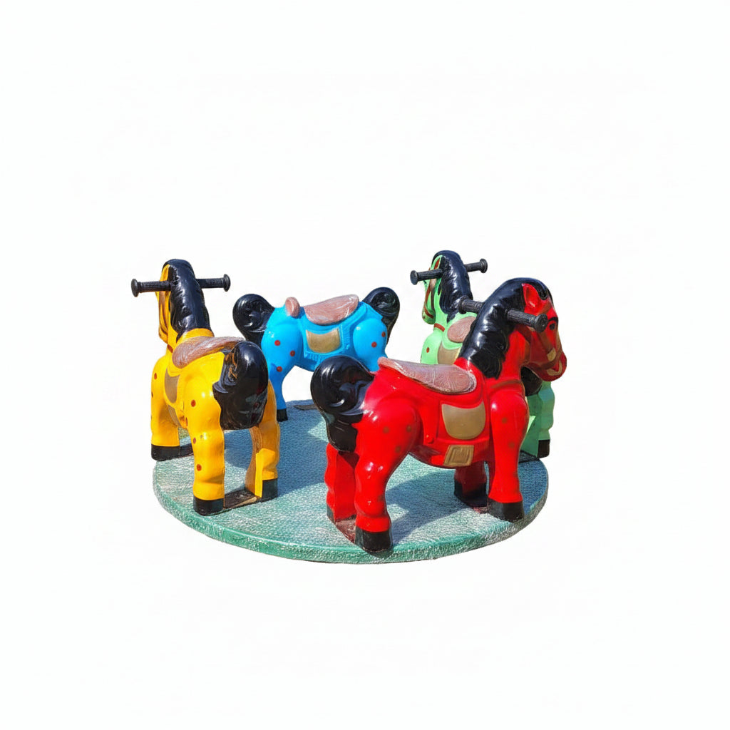 Multicolor Horse Merry Go Round