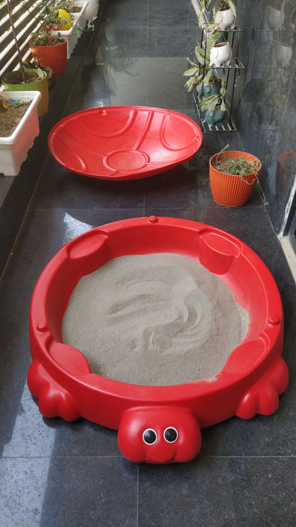 Turtle Sand Pit With Cover