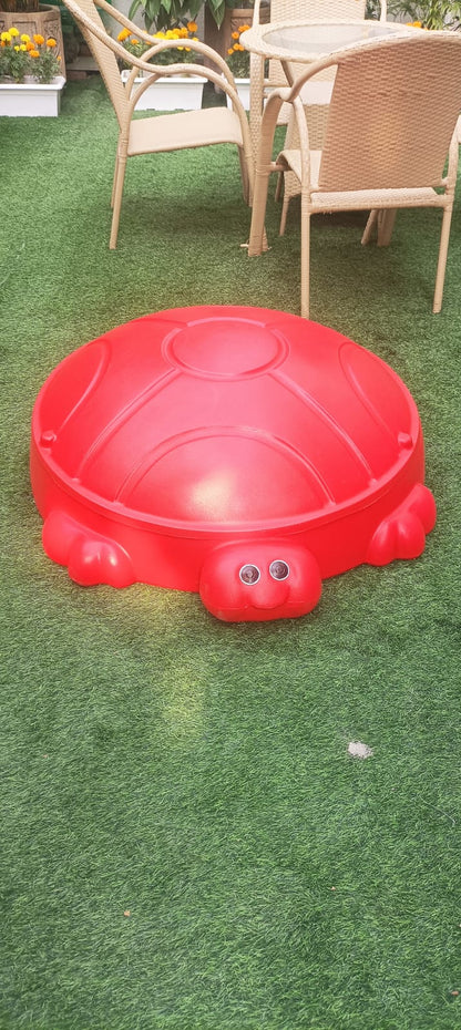 Turtle Sand Pit With Cover