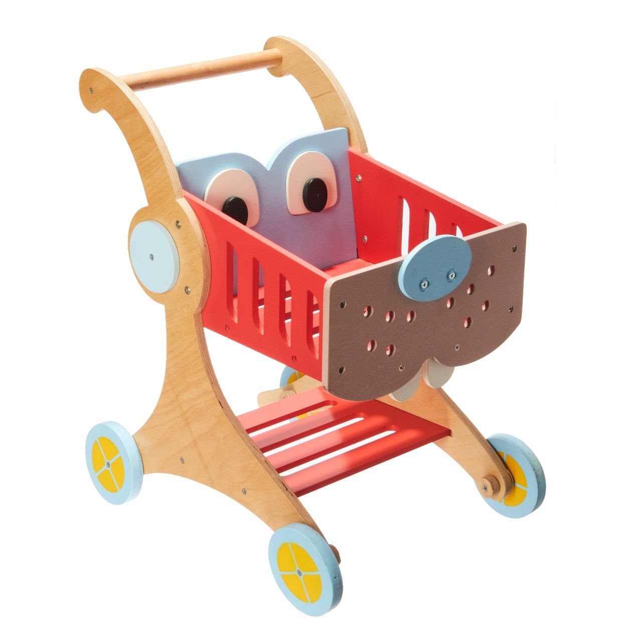 Funny Shopping Cart Trolley ( Wooden)
