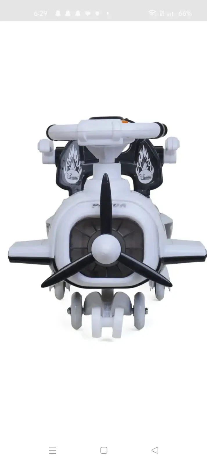 Panda Magic / swing Car Black and White / Scooter