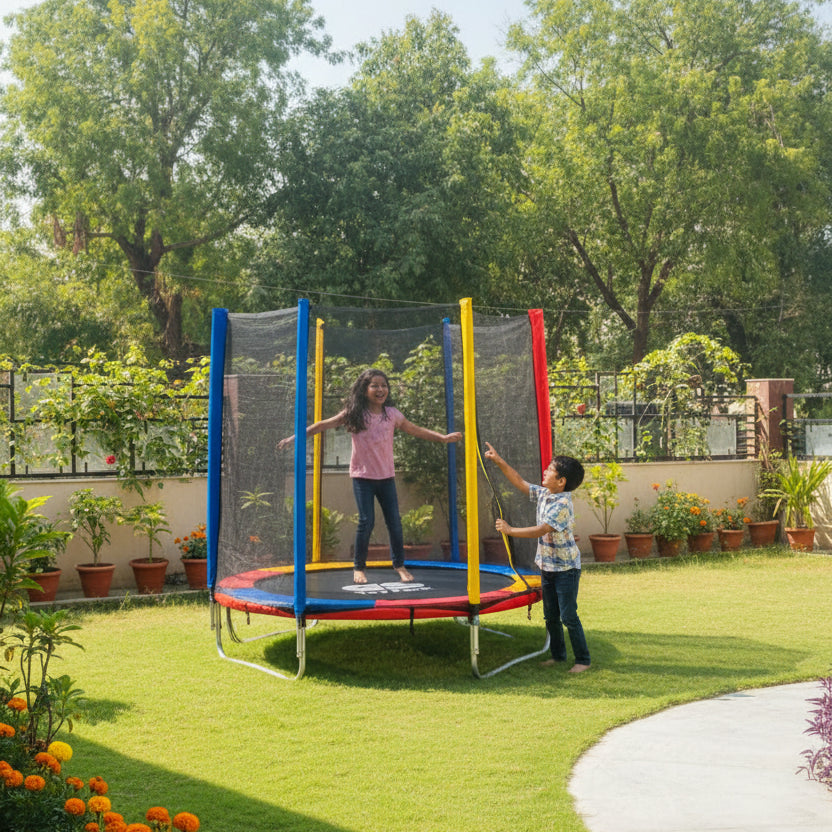 Trampoline with Safety Enclosure net ( 6ft)