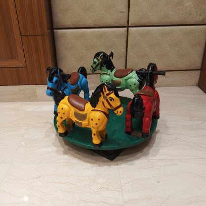 Multicolor Horse Merry Go Round