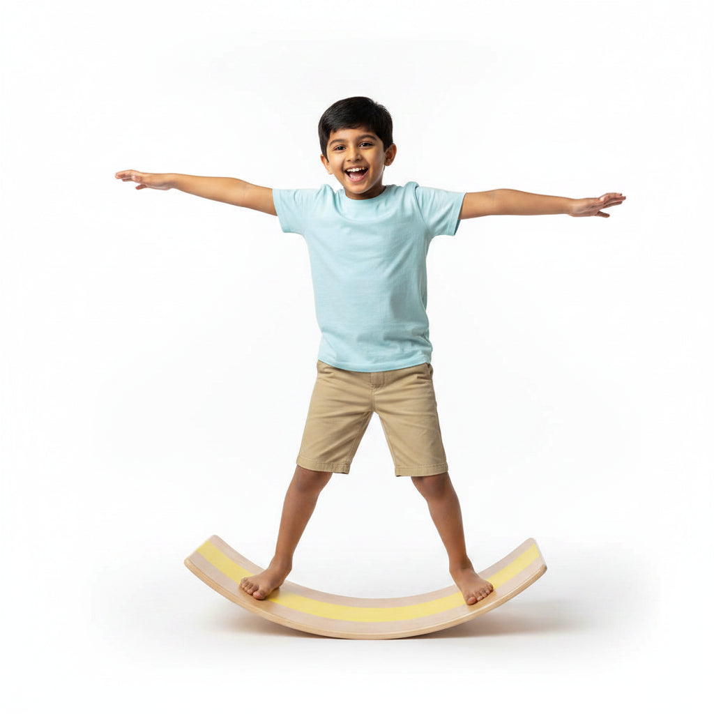 Waldorf Wooden Rocker Balance Board