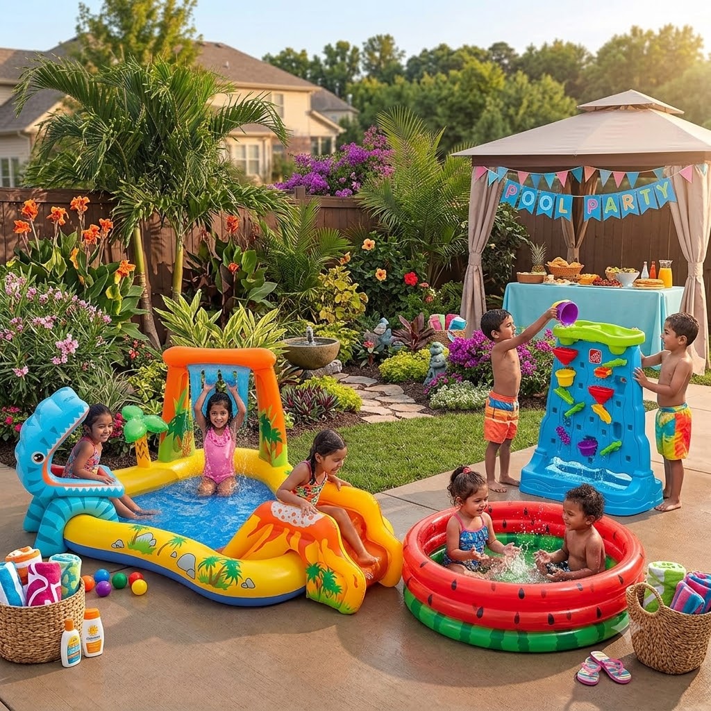 The Mega Splash Pool Party